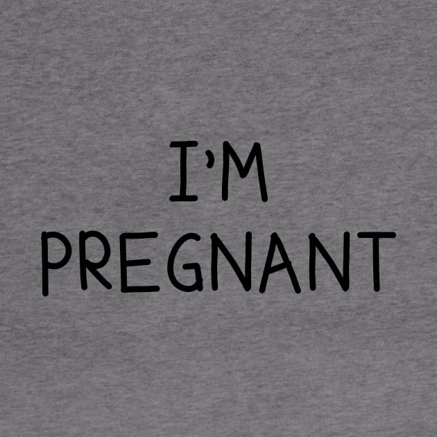 I'm Pregnant Couple's Shirt by GorsskyVlogs